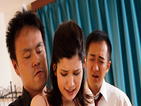 パパ活詐欺を繰り返す悪い女にお仕置き寸止め調教　ローレン花恋　サンプル画像02